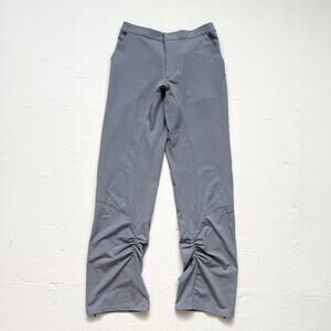 Nike FitDry Gray Periwinkle Zip Hem Stretch Pants, Size Small